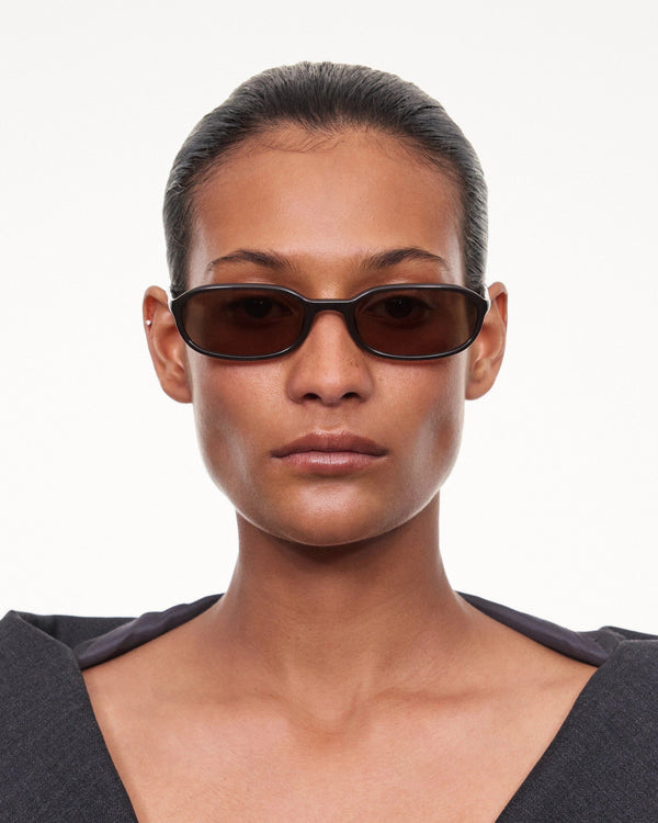 Edith / Dark Brown Acetate & Brown Lens - Shade Files